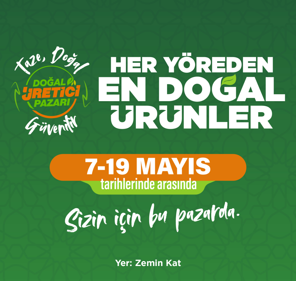  Natural Producer Market, Maltepe Piazza